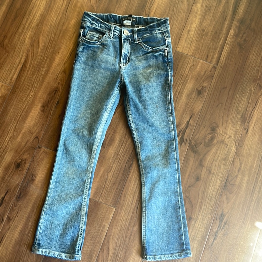 Girls Silver Jeans Size 7